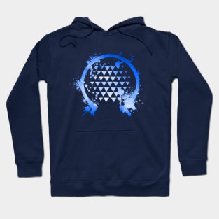 Spaceship Earth Abstract Hoodie